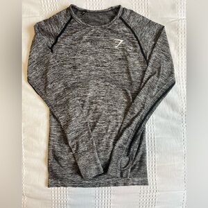 Gymshark Women’s XS Vital Seamless Long Sleeve Workout Athletic Top